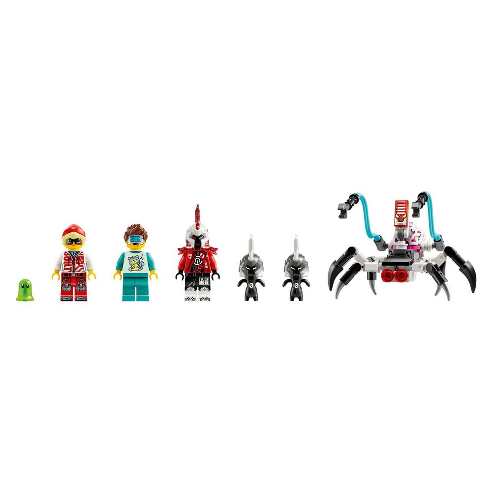 LEGO 71497 Cooperov robotski tigar i Zeroov sportski auto slika 3