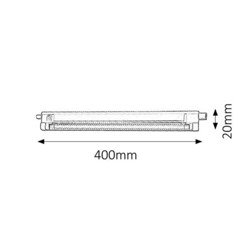 Rabalux Slim fluo lampa T4 8W Kupatilska rasveta slika 2