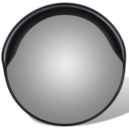 Konveksno vanjsko prometno ogledalo od PC plastike crno 30 cm slika 5
