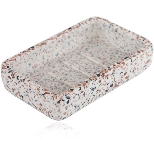 Colourful Cotton Posuda za sapun, Mozaik - White slika 2