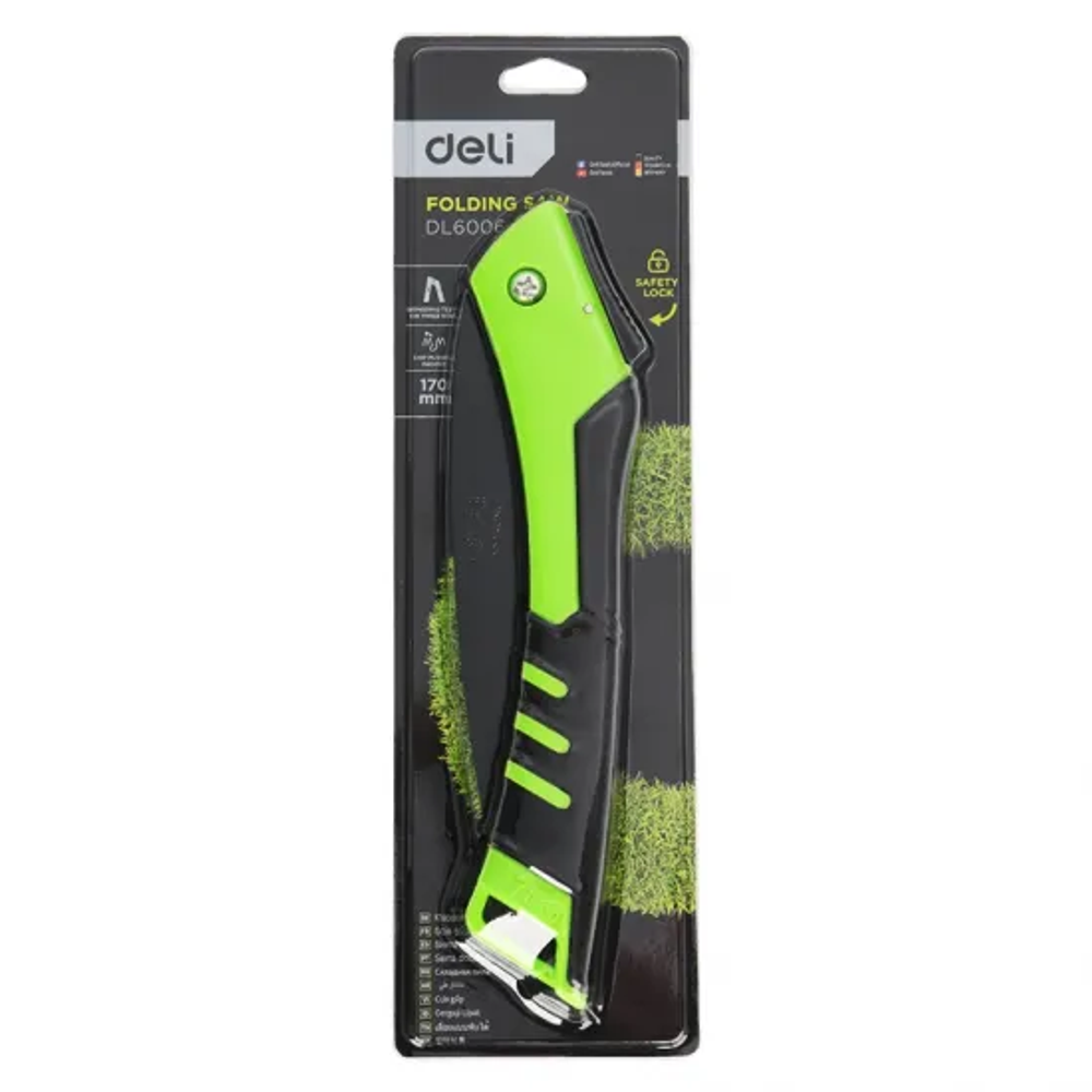 Deli Preklopna ručna testera za drvo, Green line 180 mm, DL6006 slika 2