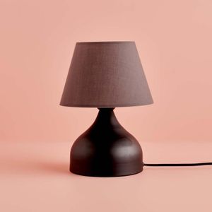 AYD-3434 Siva i Crna Stolna Lampa