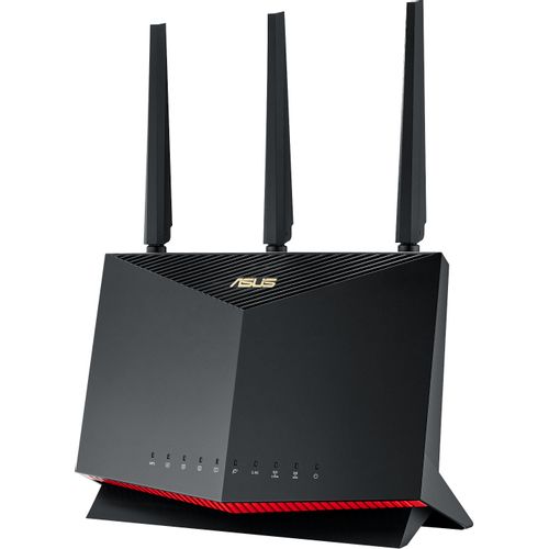 Bežični ruter ASUS RT-AX86U PRO Wi-Fi AX5700 Mesh WiFi 6 4804Mbps 861Mhz  Gaming 3 antene crna slika 3