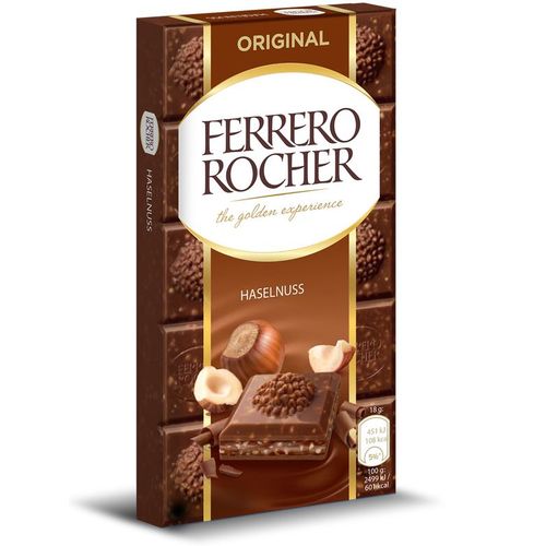 Ferrero Rocher čokolada haselnuss original 90 g slika 1