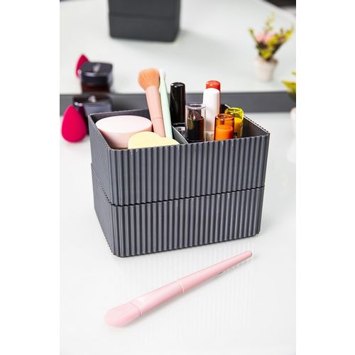 Hermia Concept Organizator šminke, Antracit, LV220 - Anthracite slika 2