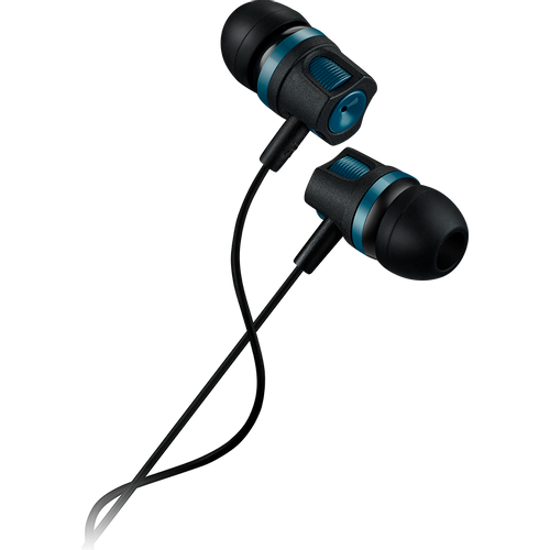 CANYON Stereo earphones with microphone, 1.2M, green slika 1