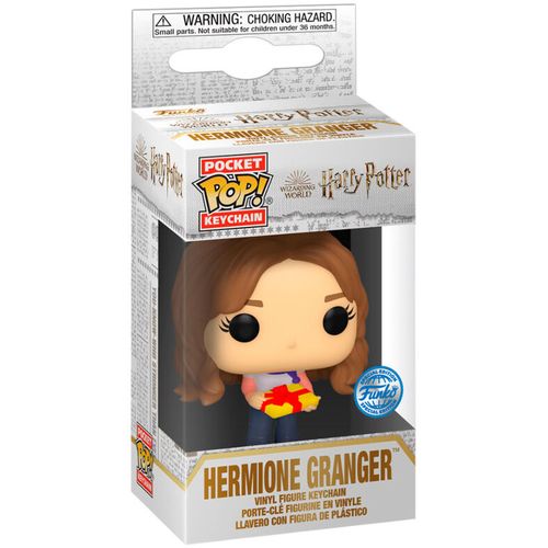 Pocket POP Keychain Harry Potter Holiday Hermione Exlusive slika 1