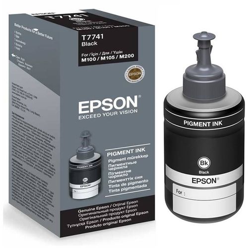 INK JET EPSON T7741 M105/M200 BLACK EcoTank 140ml C13T77414A slika 1