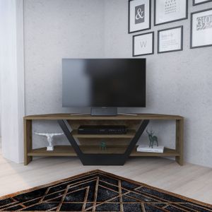 Sares - Crni TV Stalak od Hrasta