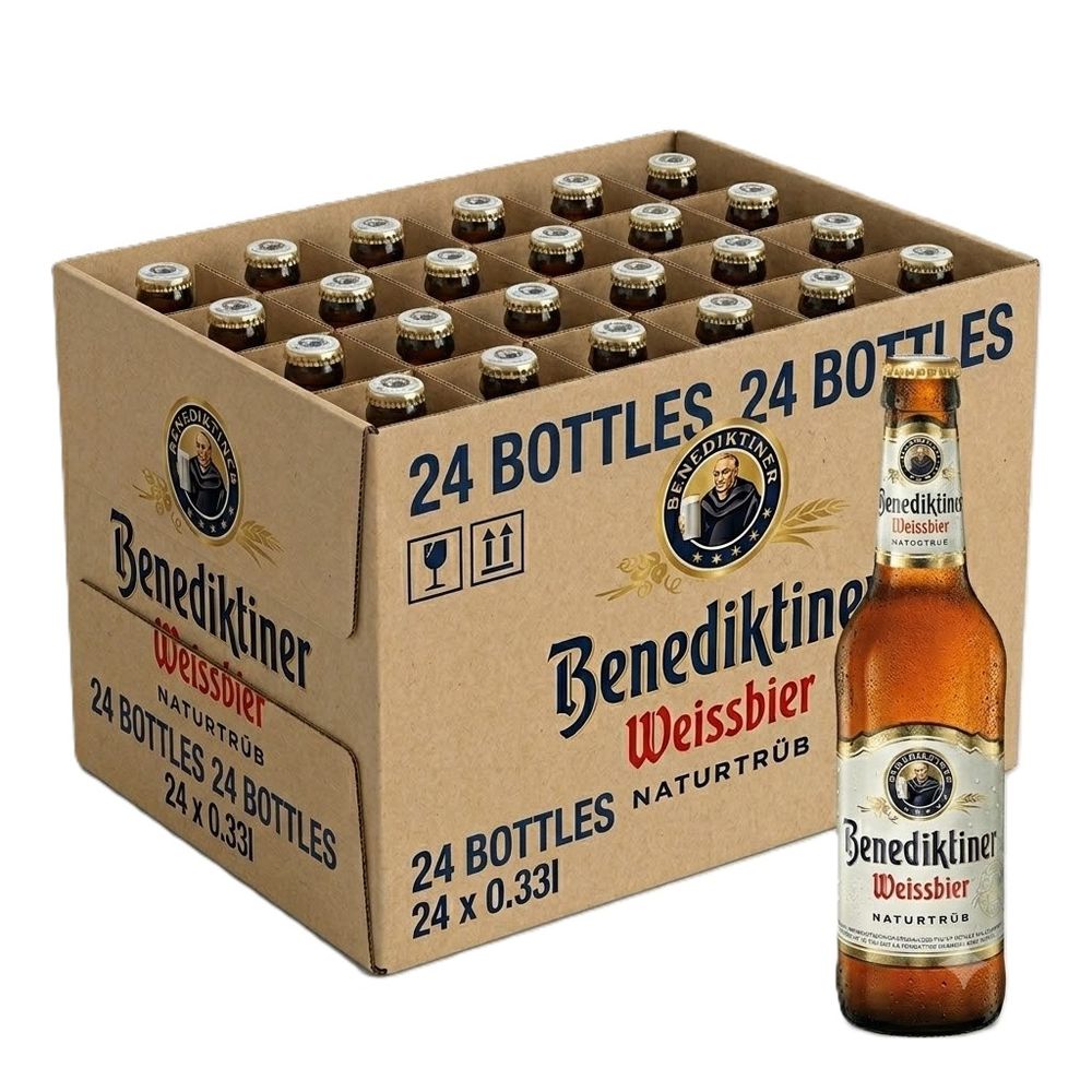 Benedektiner Weissbier pivo flaša 330ml x 24 kom slika 1