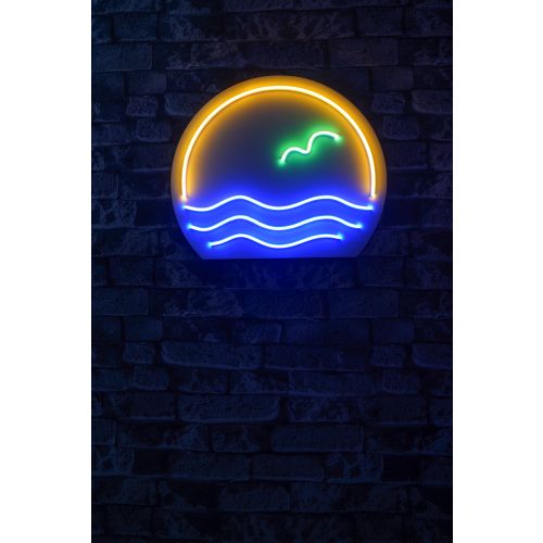 Wallity Ukrasna plastična LED rasvjeta, Bahamas - Blue, Green, Yellow slika 2