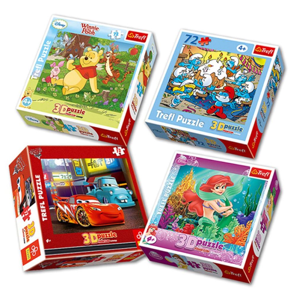 Trefl Puzzle 3D 72  slika 1