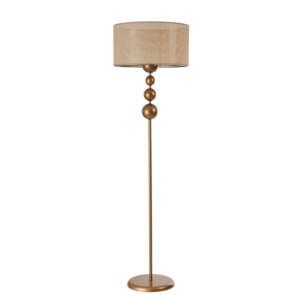 Opviq Podna lampa 269, bež, zlatna slika 3