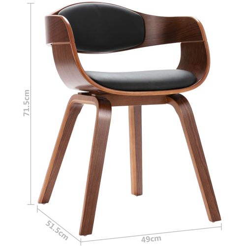 Blagovaonske stolice 4 kom od savijenog drva i umjetne kože slika 32