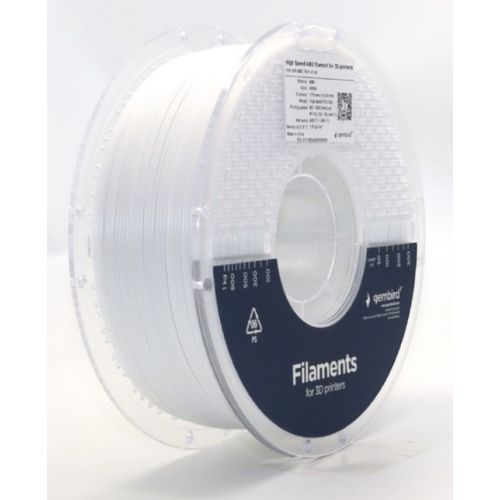 3DP-ABS1.75HY-01-W ABS filament velike brzine za 3D stampac 1.75mm, kotur 1KG WHITE slika 1