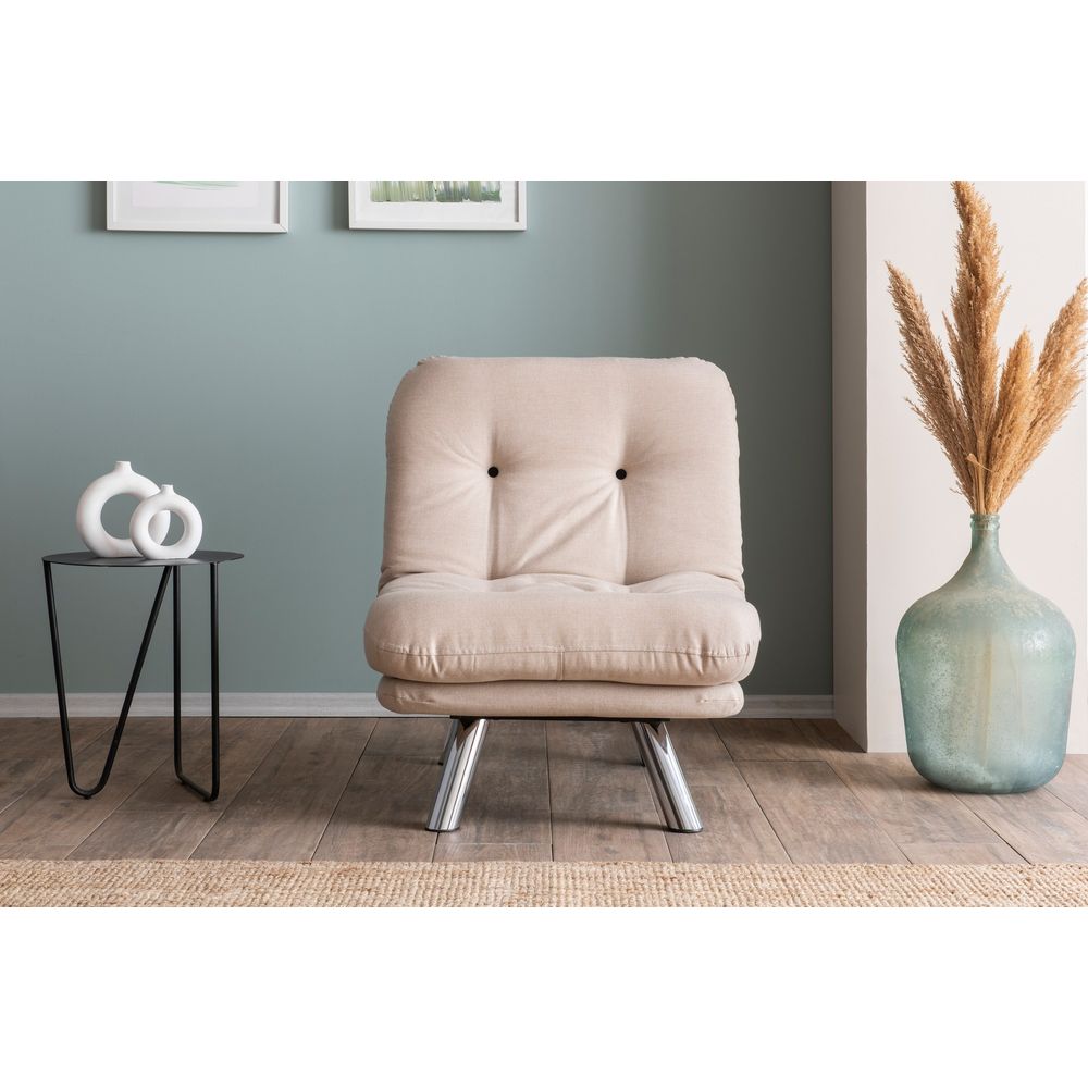 Misa Small Solo v2 - Krevet-sofa u krem boji za jednu osobu slika 2