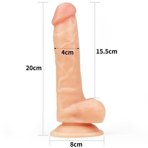 Lovetoy Easy Strap-on dildo 20cm slika 16