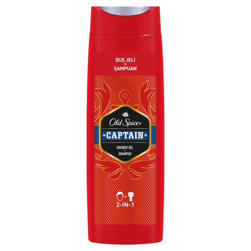 Old Spice Captain gel za tuširanje i šampon,400ml slika 1