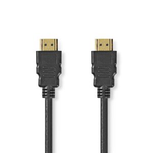 Kabel NEDIS, HDMI (M) na HDMI (M), crni, 1m, 8K, pozlaćeni, bulk