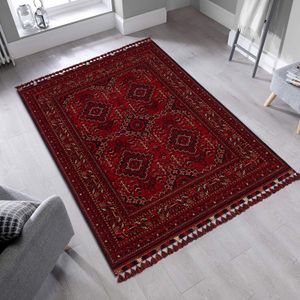 Bhr 05 - Crveni Tepih za Hol (80 x 150 cm)