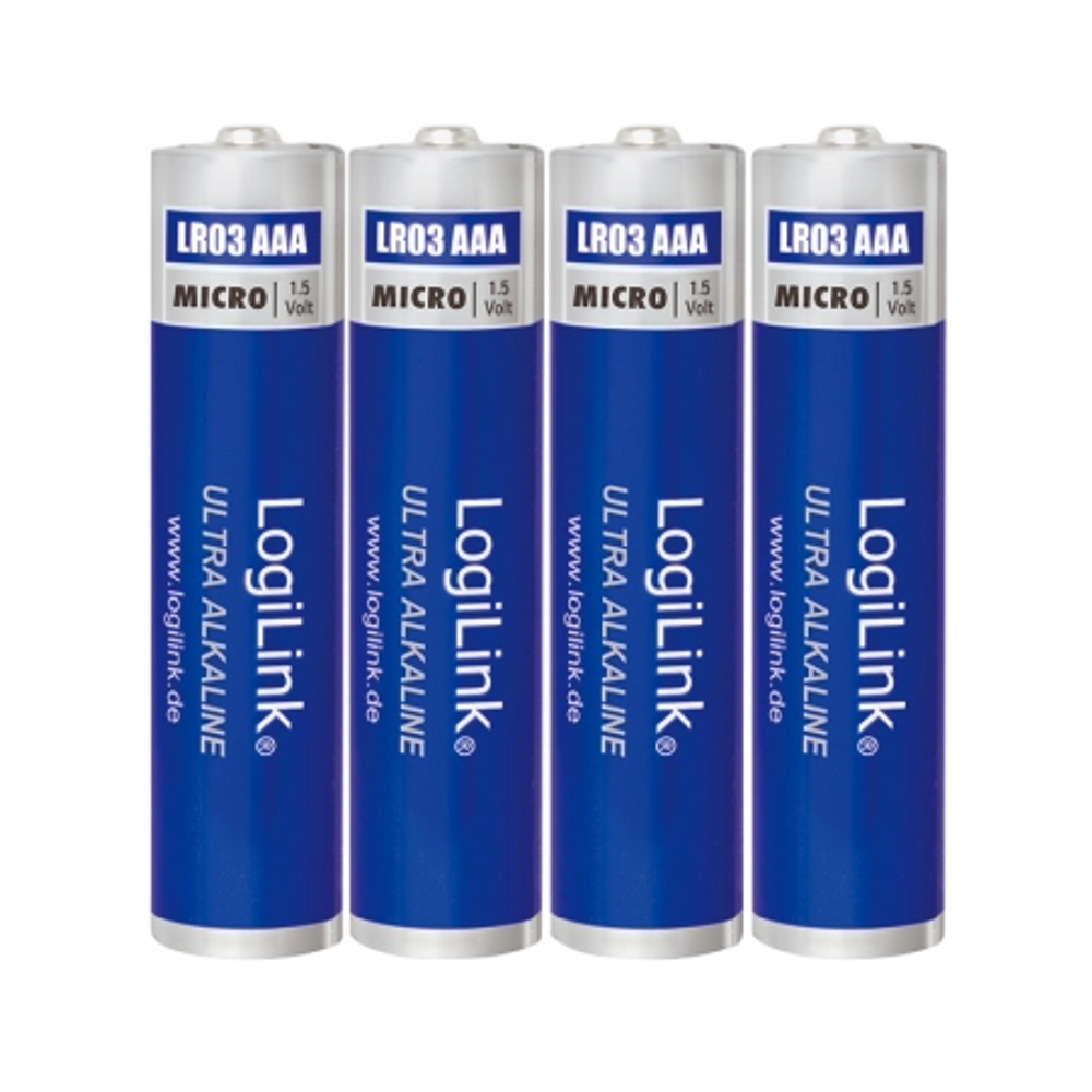 Logilink Baterije AAA Alkaline LR03 4KOM slika 2