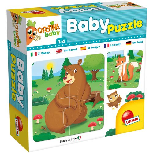 LISCIANI baby puzzle šuma 80076 slika 3