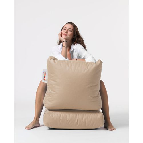 Atelier Del Sofa Vreća za sjedenje, Siesta Sofa Bed Pouf - Mink slika 15