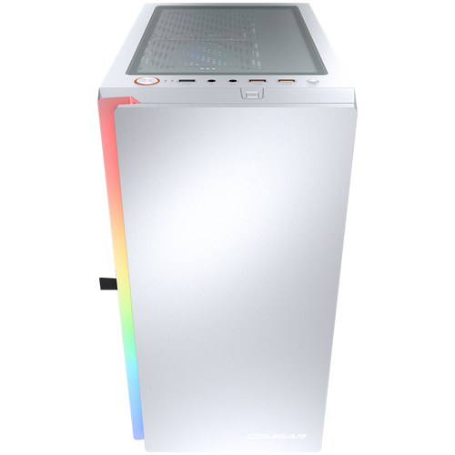 COUGAR | Purity RGB White | PC Case | Mini Tower / TG Front Panel with ARGB strip / 1 x ARGB Fan / 3mm TG Left Panel slika 4