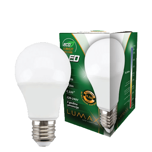 Lumax Sijalica Led ECO LUME27-9W 6500K slika 1