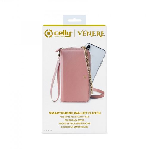 CELLY VENERE Univerzalna torbica za mobilni telefon u PINK boji slika 6