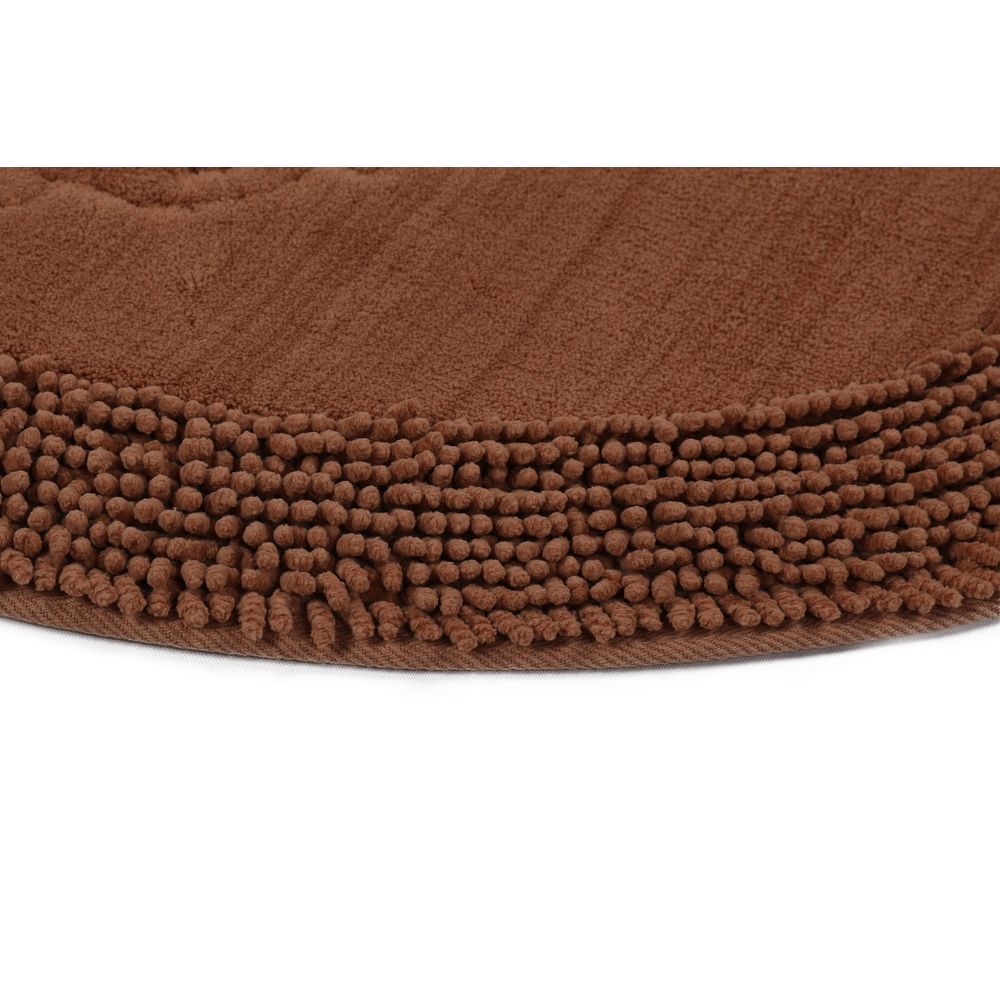 Set prostirki za kupatilo (2 komada) Piante Oval - Braon, više boja slika 3