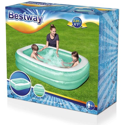 Dječji bazen na napuhavanje Bestway 201*150*51 cm - zeleni slika 8