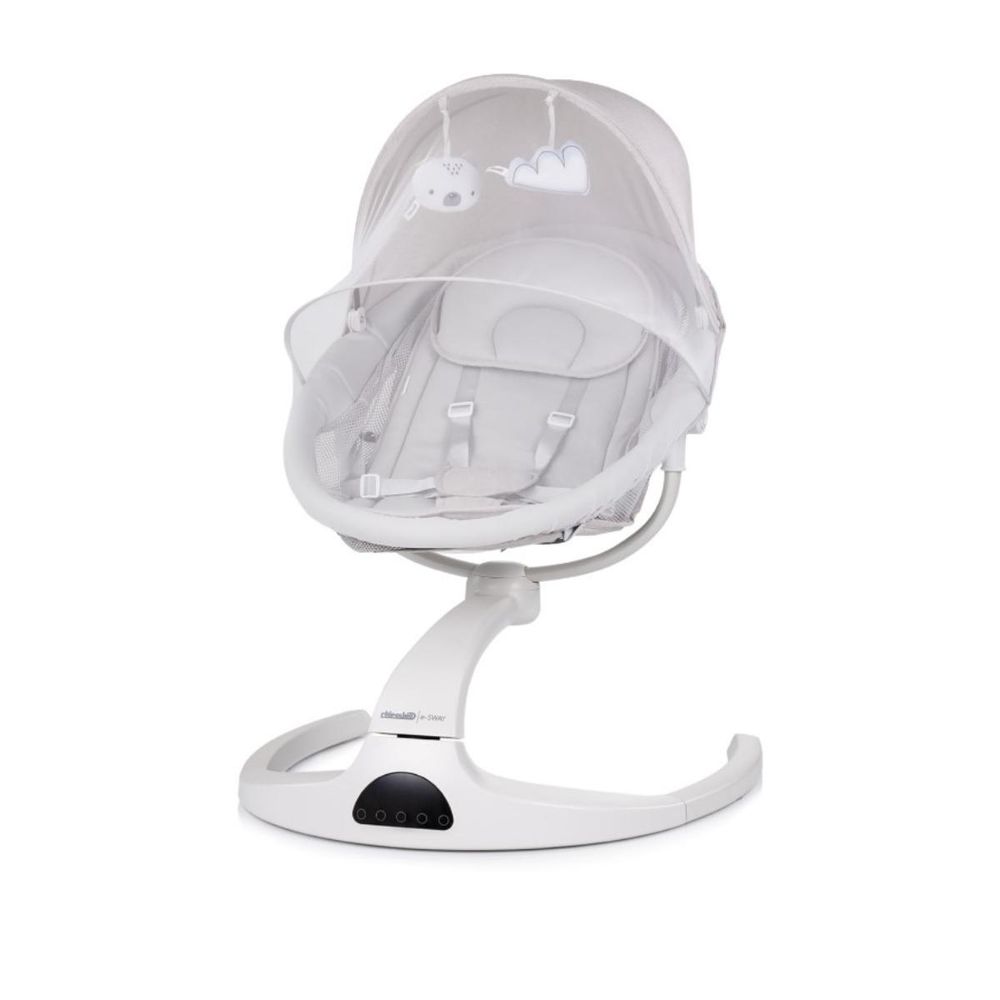 Chipolino Ljuljačka za bebe E-sway Shees2502gn, Granite slika 1