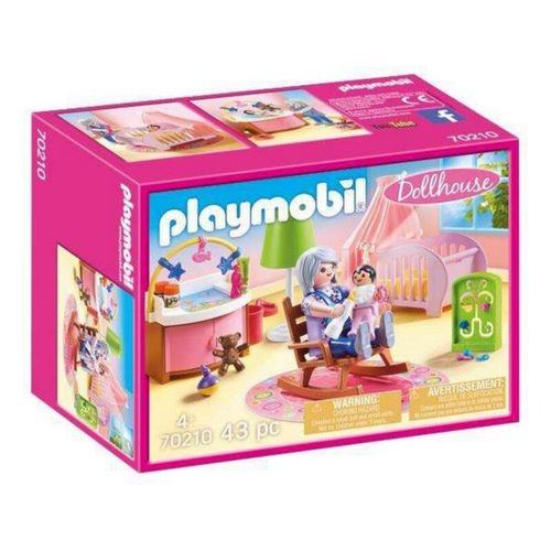 Playset Dollhouse Baby's Room Playmobil 70210 - Nursery (43 pcs) slika 1