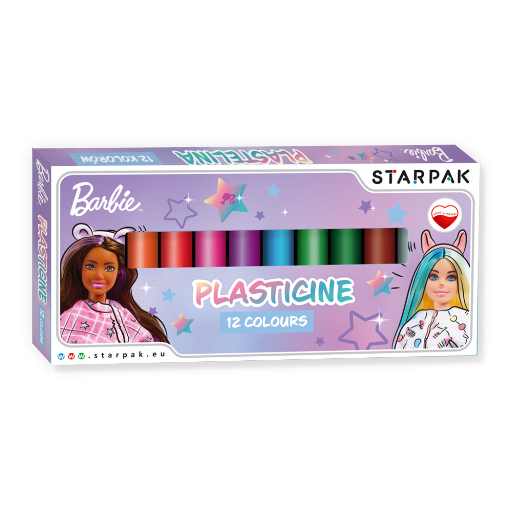 STARPAK 513956 Plastelin Barbie 12kom slika 1