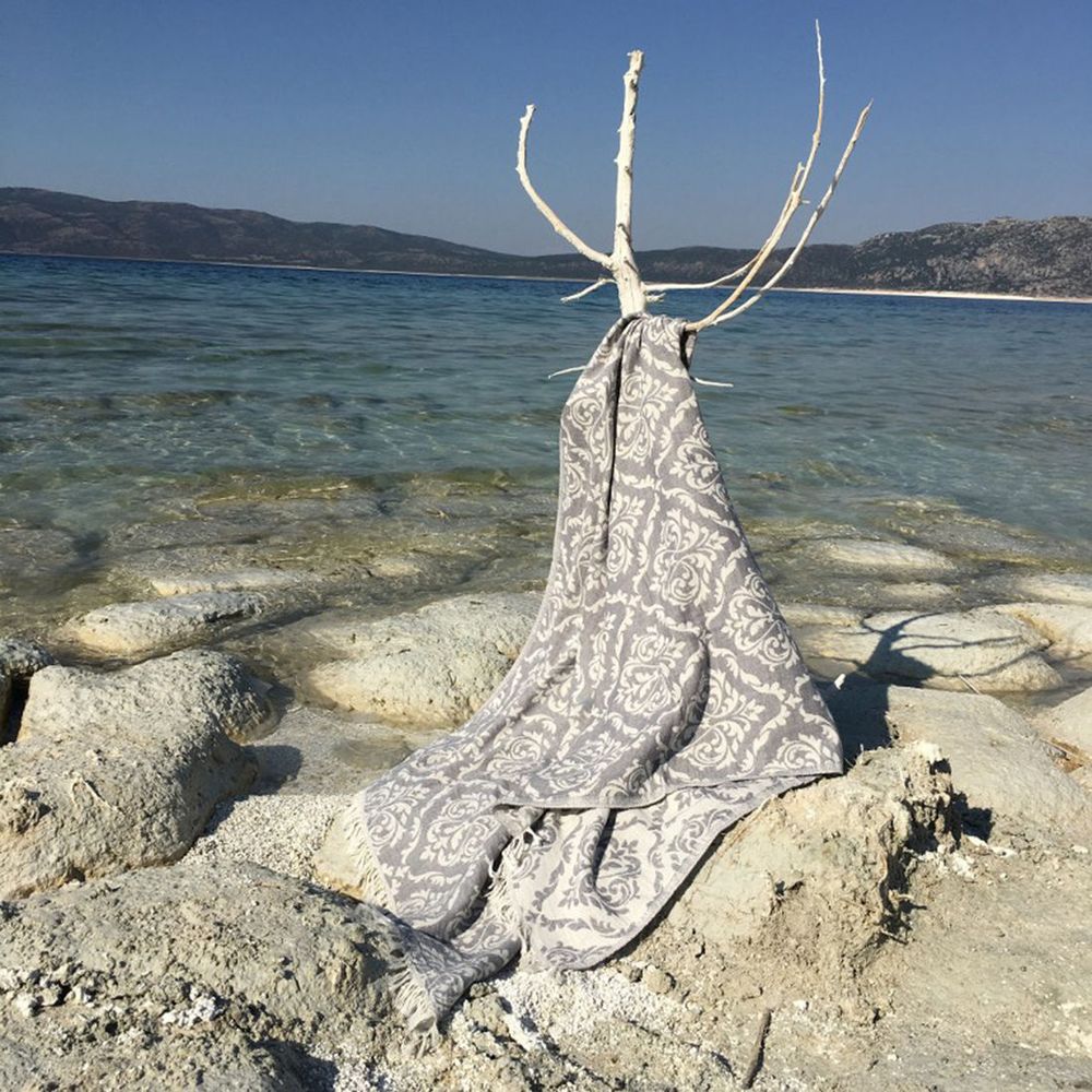 Barok - Siva Fouta Peškir za Plažu slika 1