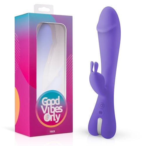 Rabbit Vibrator Trix, ljubičasti slika 2