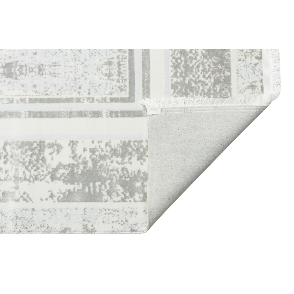 St 17 - Sivi Xw Sivi Tepih za Hol (100 x 200 cm) slika 4
