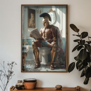 Dekorativna slika u okviru HUM068, boja: više boja