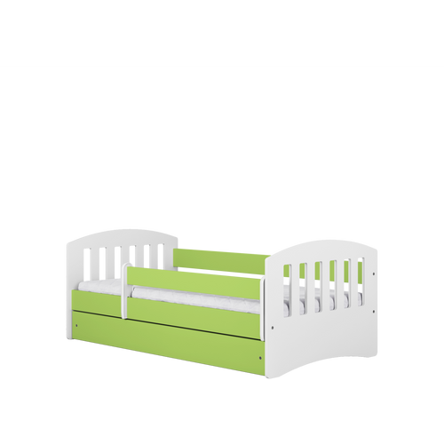 Drveni dječji krevet Classic s ladicom - zeleni - 160*80cm slika 4