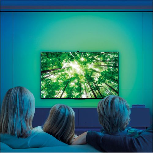 KSIX, SmartLED TV trake s pozadinskim osvjetljenjem AmbiGlow, 55 do 75” TV slika 4