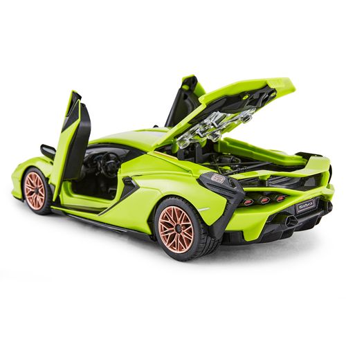 Rastar Lamborghini Sian 1:18 zeleni na daljinsko upravljanje slika 2