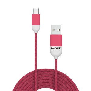 PANTONE Micro USB kabl MC001 u PINK boji