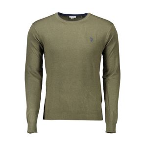 US POLO GREEN MEN'S SWEATER