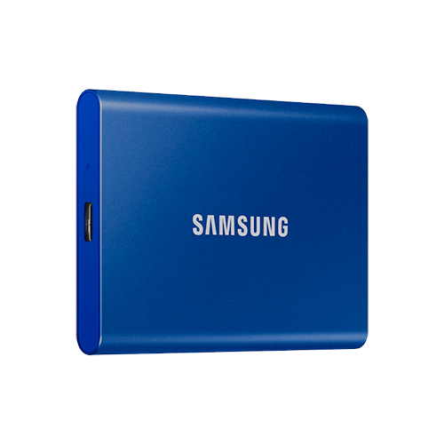 Samsung MU-PC1T0H/WW Portable SSD 1TB, T7, USB 3.2 Gen.2 (10Gbps), [Sequential Read/Write : Up to 1,050MB/sec /Up to 1,000 MB/sec], Blue slika 4