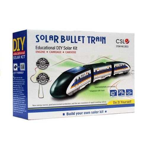 Solar Bullet Train - DIY Kit for Children slika 7