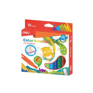 Deli Flomasteri Color Emotion Maxi (6mm VRH) 1/12 EC10800