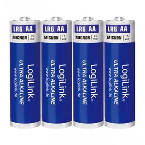 Logilink Baterije AA Alkaline LR6 4KOM
