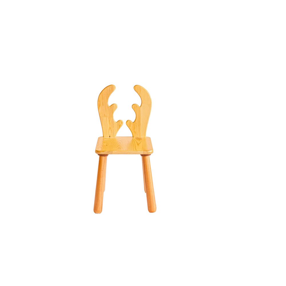 Deer Chair - Drvena stolica za djecu slika 2