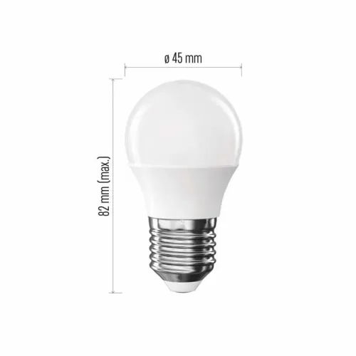 Led sijalica Basic Mini Globe 5,5W(40W) 470lm E27 NW Emos ZL6F23 slika 2